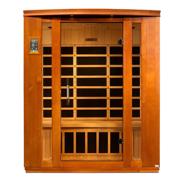 Bellagio 3 Person Low EMF Infrared Sauna - Promo Code "calmspas30" for $30 Off / Ships in April