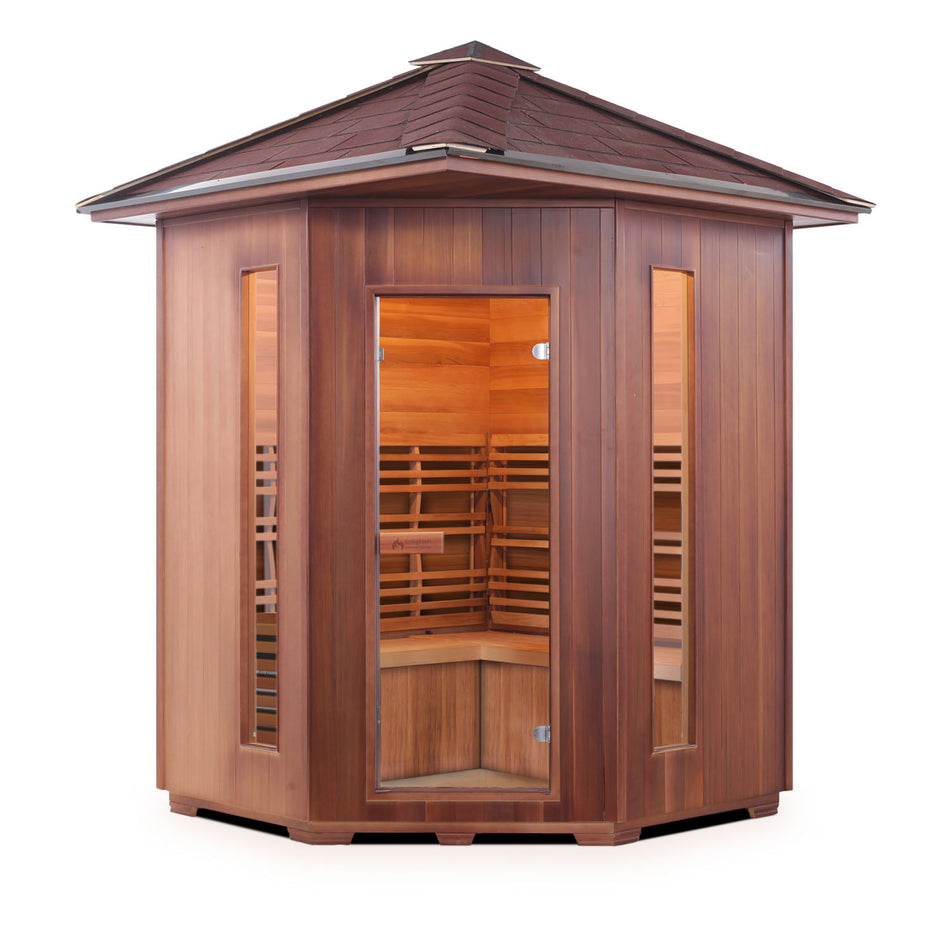 Enlighten SunRise - C Peak 3 Persons Dry Traditional Sauna - "150off" for 150 Discount - PRE-ORDERS