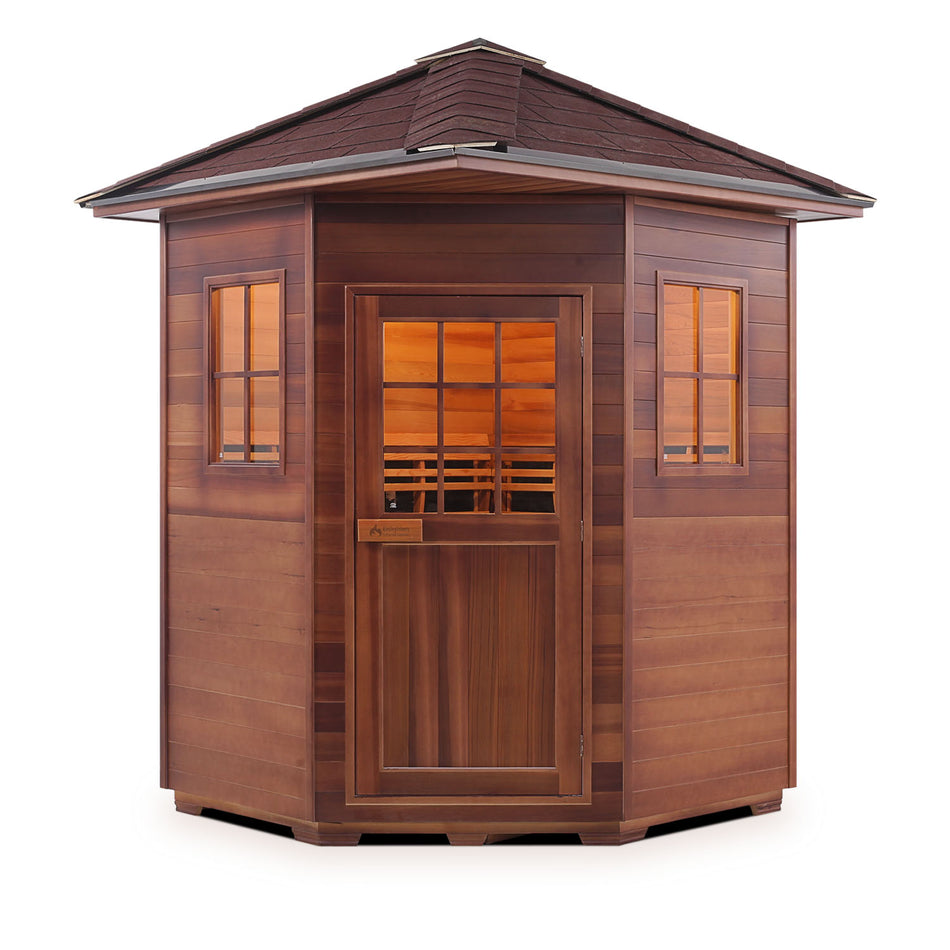 Enlighten SIERRA - C Peak 4 Persons Full Spectrum Infrared Sauna - "150off" for 150 Discount - PRE-ORDERS