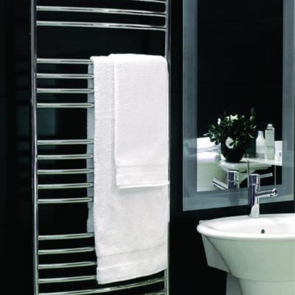 Amba Jeeves D-Curved Heated Towel Rack
