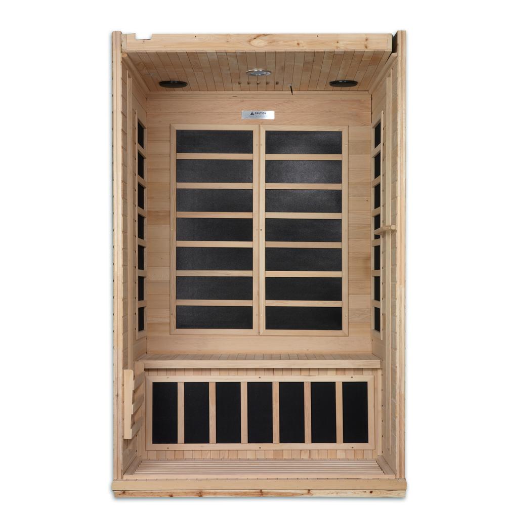 Venice 2 Person Low EMF Infrared Sauna - Promo Code "calmspas30" for $30 Off - IN STOCK
