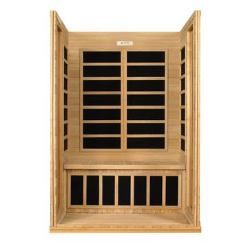 Versailles Edition 2 Person Dynamic Indoor Low EMF Far Infrared Sauna / promo code "Calmspas30" for $30 DISCOUNT / Ships in 2 days
