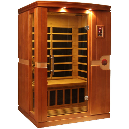 Venice 2 Person Low EMF Infrared Sauna - Promo Code "calmspas30" for $30 Off - IN STOCK