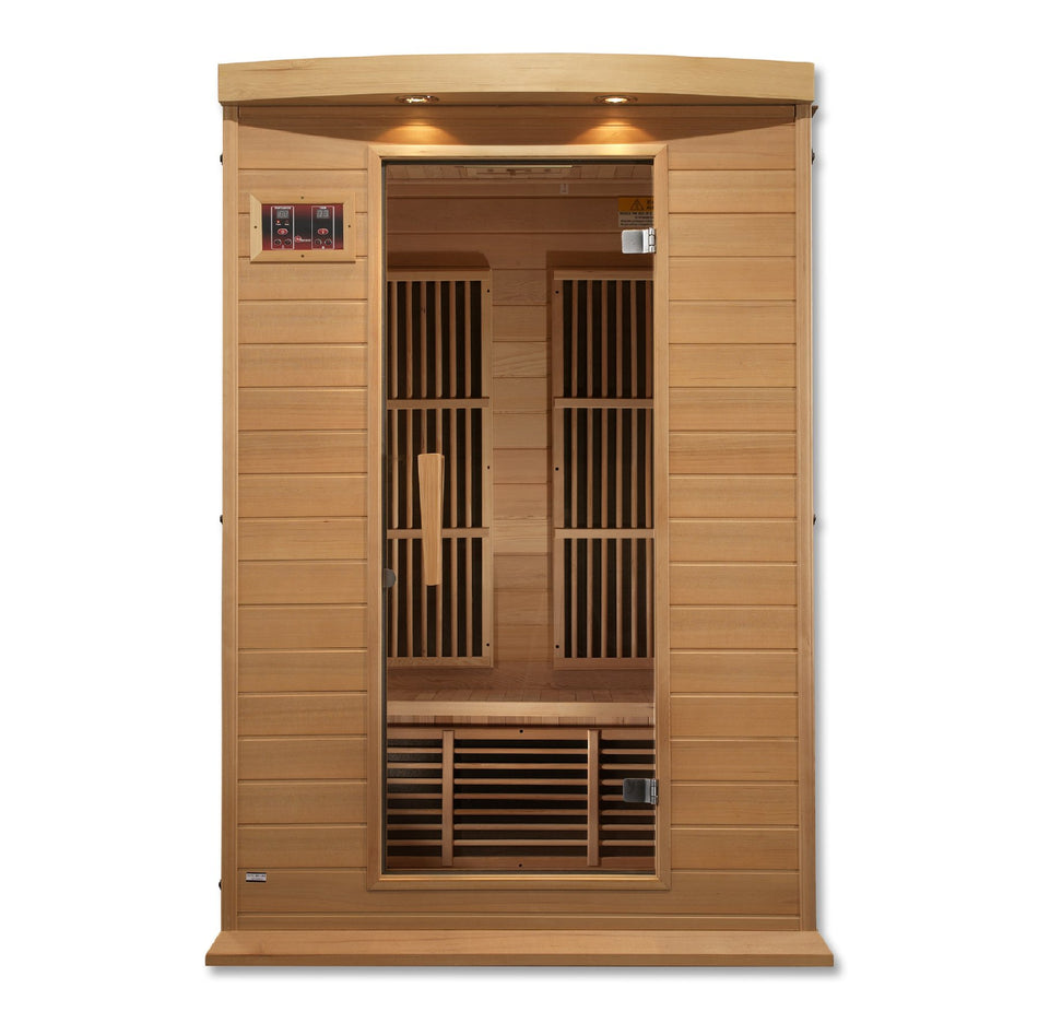 Maxxus 2 Person Low EMF Infrared Sauna / FREE Pair of Backrests