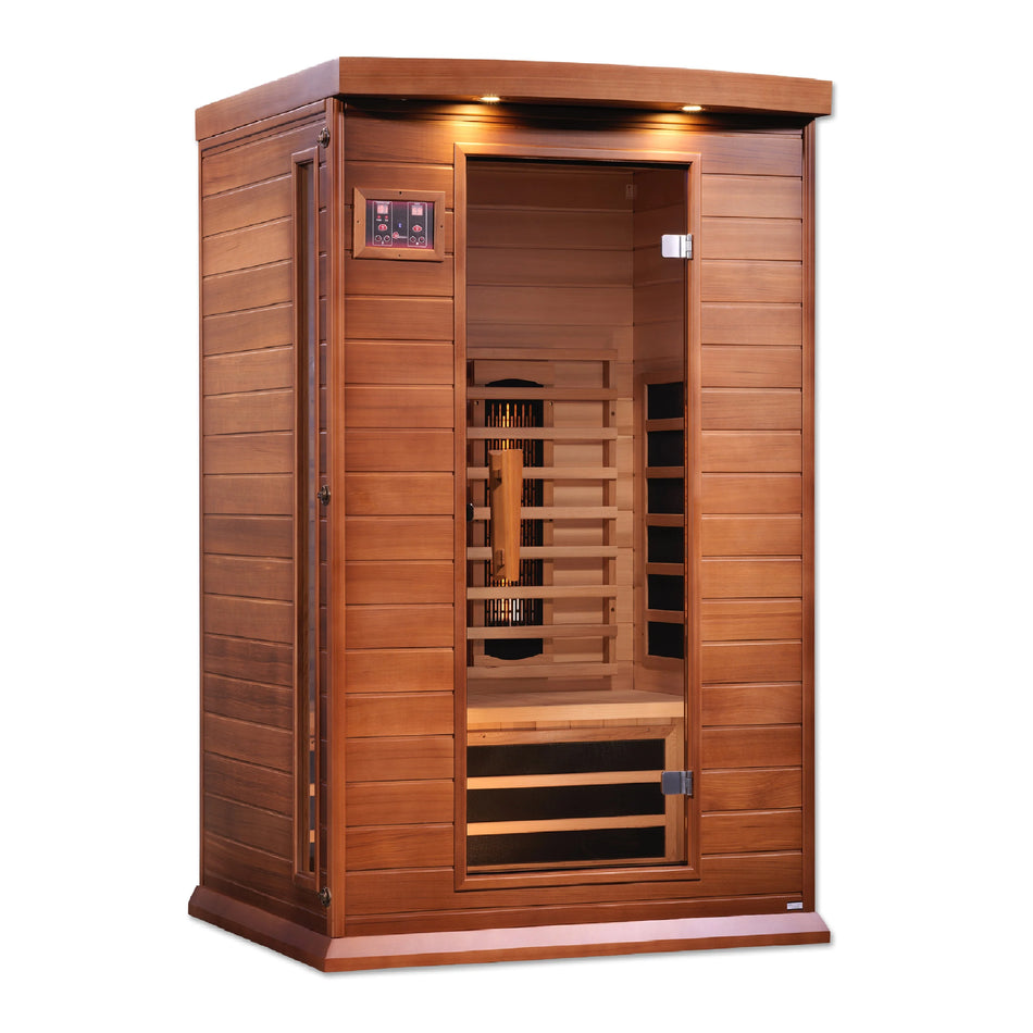 Maxxus 2 Person Full Spectrum Infrared Sauna / Promo Code "calmspas50" for $50 Off / IN STOCK / Canadian Red Cedar