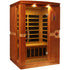 Venice 2 Person Low / Ultra Low EMF Infrared Sauna with Red Light Feature
